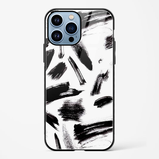 Ink Marks Apple iPhone 14 Pro Glass Gripper Case