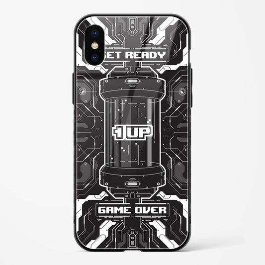 Arcade Flashback Apple iPhone XS Max Glass Gripper Case