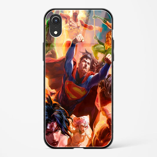 Justice Is Inevitable Apple iPhone XR Glass Gripper Case