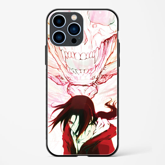 Crimson Gaze Apple iPhone 13 Pro Max Glass Gripper Case