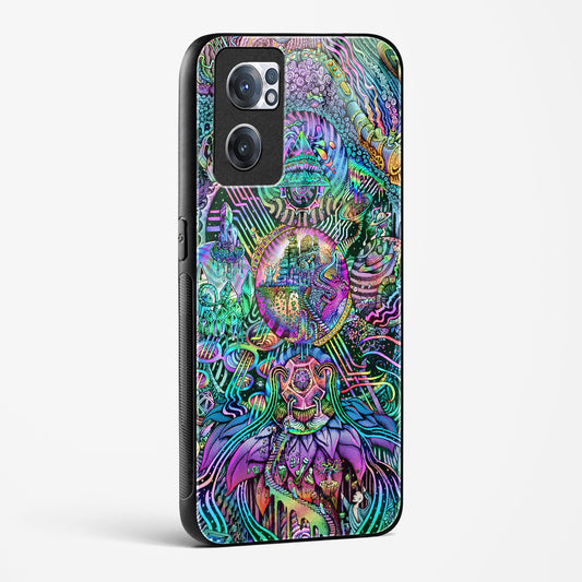 Trippy Galaxy OnePlus OnePlus Nord CE 2 5G Glass Gripper Case