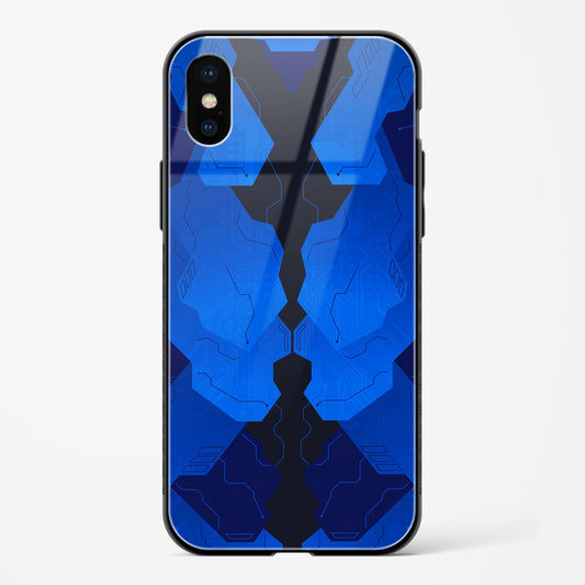 Blue Blitz Apple iPhone XS Max Glass Gripper Case