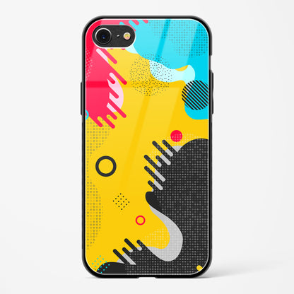 Boho Abstract Apple iPhone 7 Glass Gripper Case