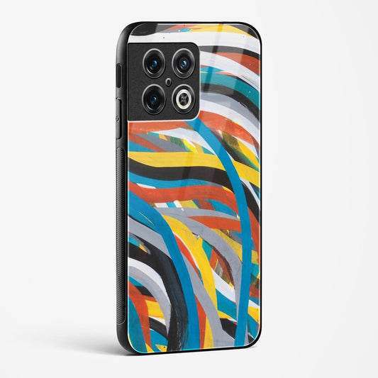 colorful stroke pattern OnePlus OnePlus 10 Pro 5G Glass Gripper Case