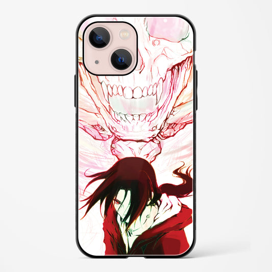 Crimson Gaze Apple iPhone 14 Plus Glass Gripper Case