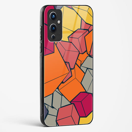 Cubic Blast OnePlus OnePlus 9 Glass Gripper Case