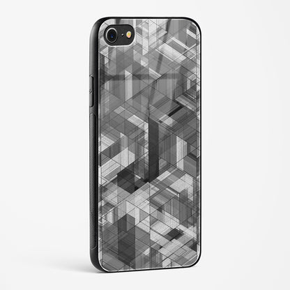 Black Diamond Grid Apple iPhone 7 Glass Gripper Case