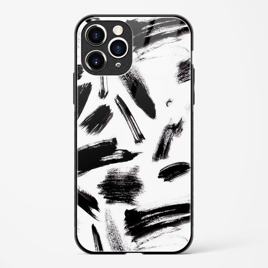 Ink Marks Apple iPhone 11 Pro Max Glass Gripper Case