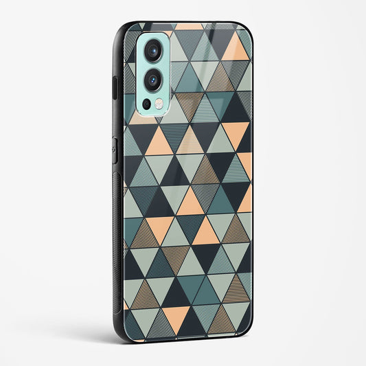 Triangle Mosaic OnePlus OnePlus Nord 2 Glass Gripper Case