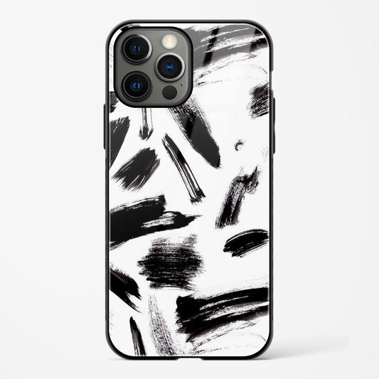 Ink Marks Apple iPhone 15 Pro Max Glass Gripper Case