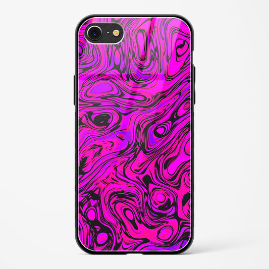 Colourful Liquid Vector Apple iPhone 7 Glass Gripper Case