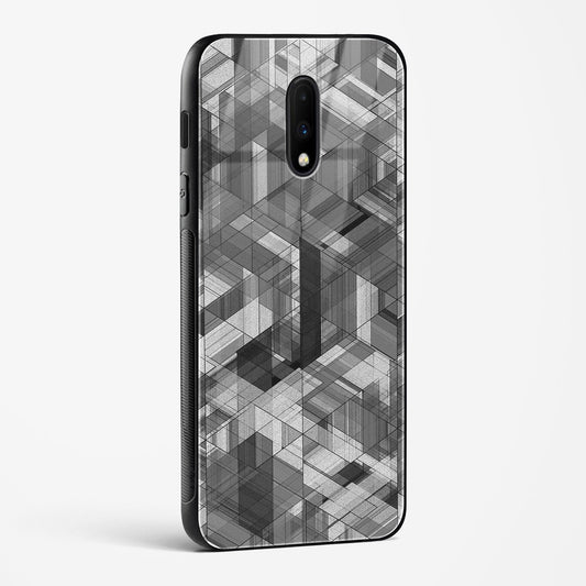 Black Diamond Grid OnePlus OnePlus 7 Glass Gripper Case