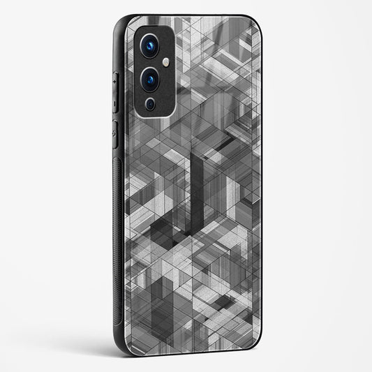 Black Diamond Grid OnePlus OnePlus 9 Glass Gripper Case