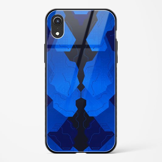 Blue Blitz Apple iPhone XR Glass Gripper Case