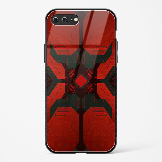 Crimson Chaos Apple iPhone 8 Plus Glass Gripper Case