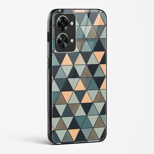 Triangle Mosaic OnePlus OnePlus Nord 2T 5G Glass Gripper Case