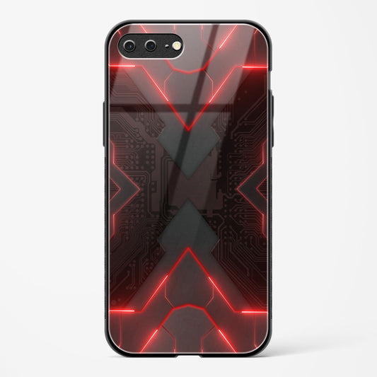 Red Horizon Apple iPhone 8 Plus Glass Gripper Case