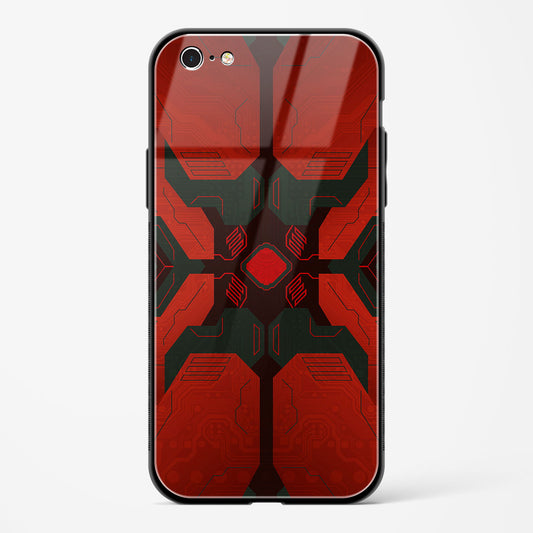 Crimson Chaos Apple iPhone 6s Glass Gripper Case