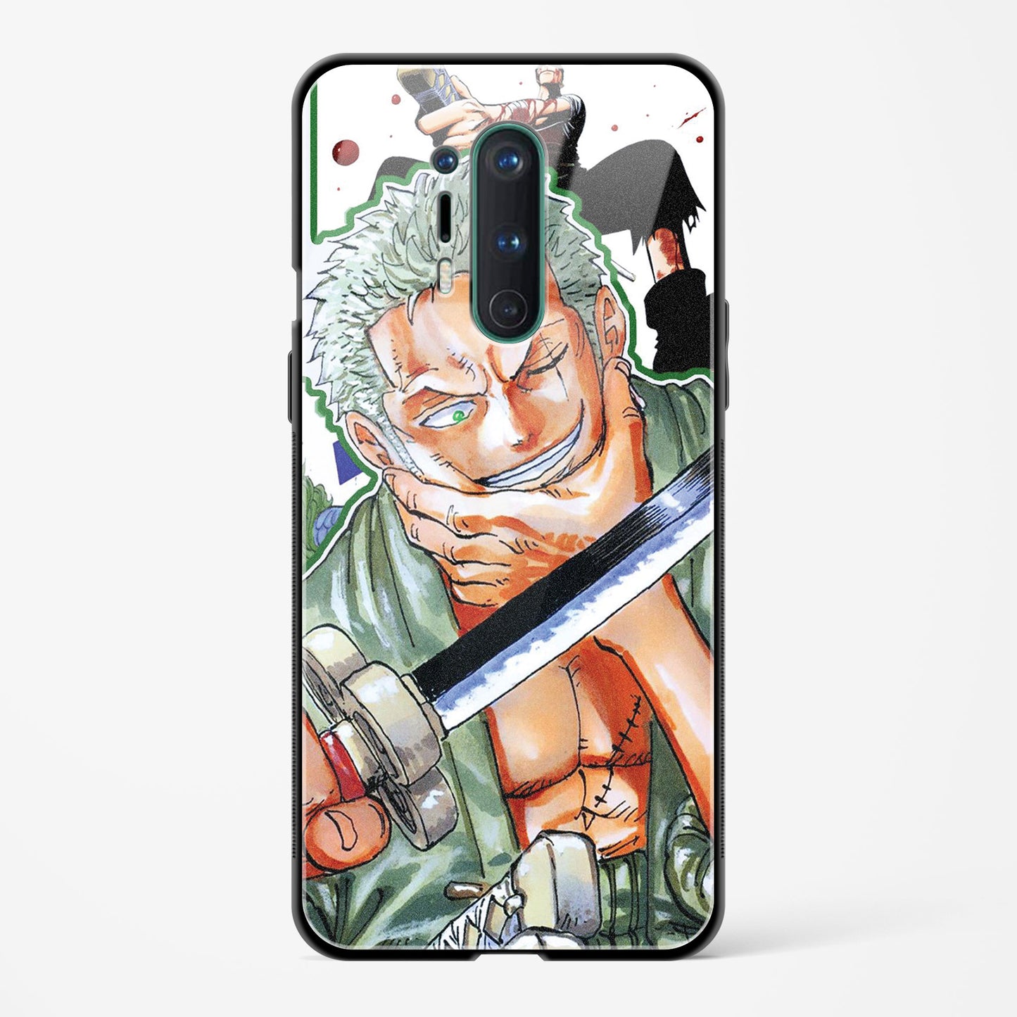 Embodiment of Steel OnePlus OnePlus 8 Pro Glass Gripper Case