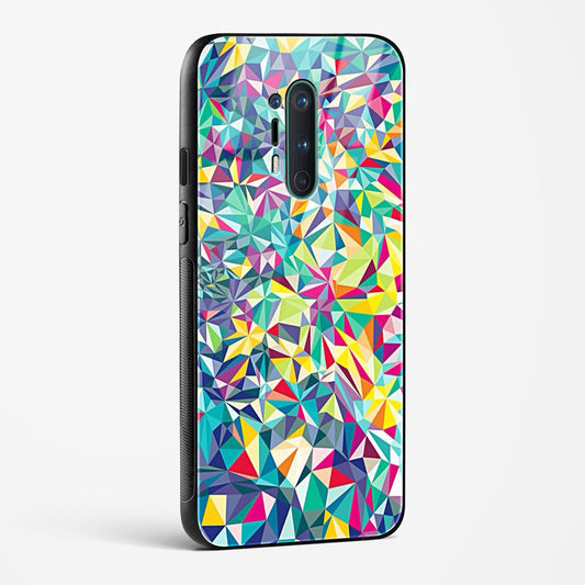 colorful geometric abstract OnePlus OnePlus 8 Pro Glass Gripper Case