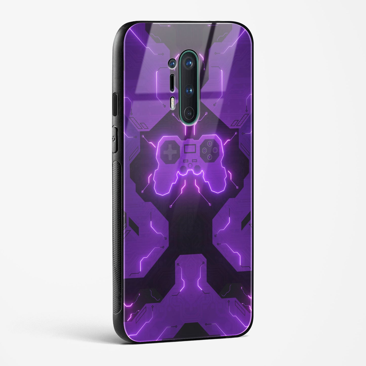 Violet Vortex OnePlus OnePlus 8 Pro Glass Gripper Case