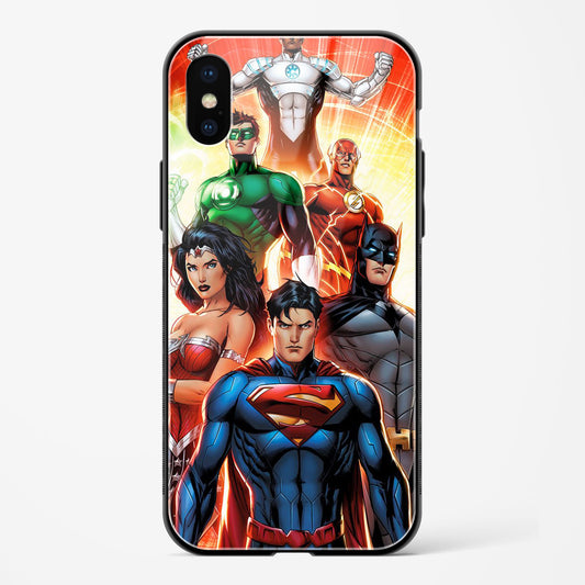 Justice Time Apple iPhone XS Max Glass Gripper Case