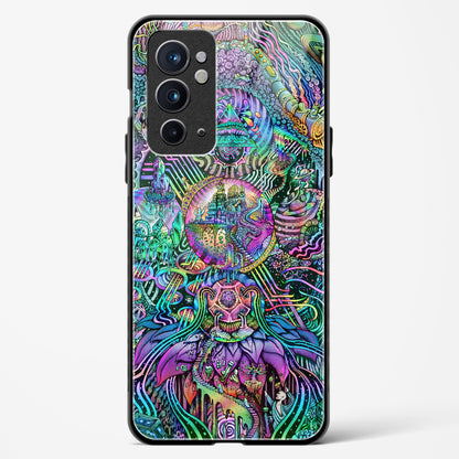 Trippy Galaxy OnePlus OnePlus 9RT Glass Gripper Case