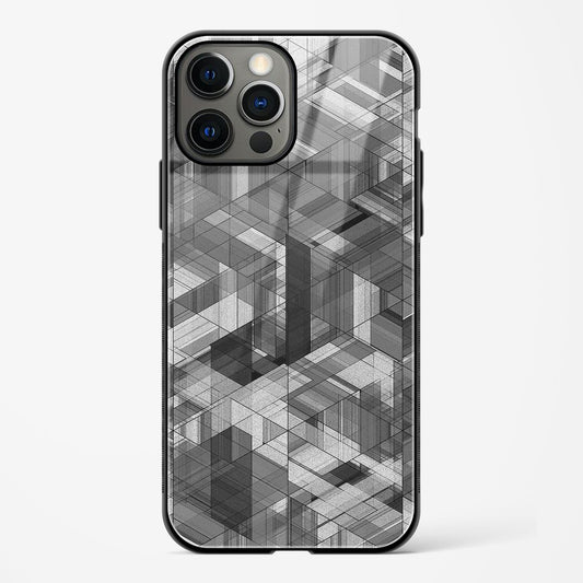 Black Diamond Grid Apple iPhone 14 Pro Max Glass Gripper Case