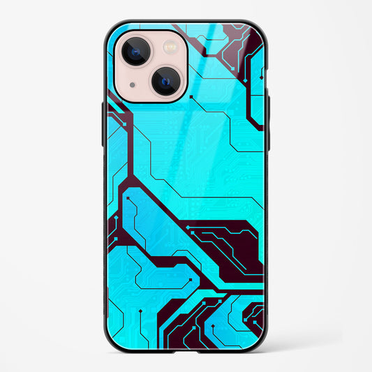 Oceanic Odyssey Apple iPhone 14 Plus Glass Gripper Case