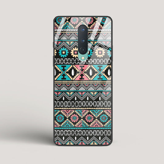 Triable pattern 03 - OnePlus 8 Glass Case