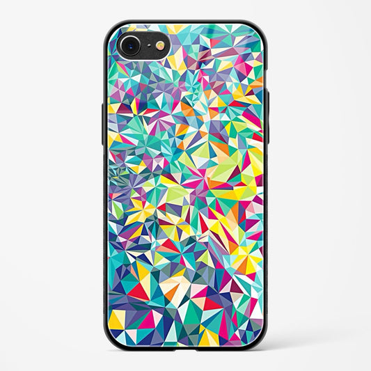 Colorful Geometric Abstract Apple iPhone 7 Glass Gripper Case