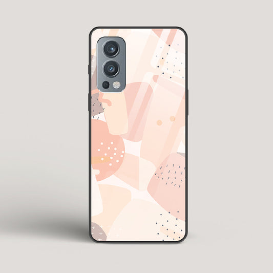 Abstract Shapes - OnePlus Nord 2 Glass Case