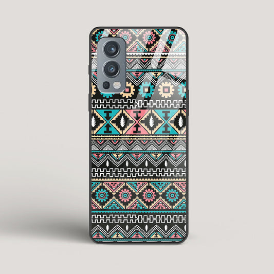 Triable pattern 03 - OnePlus Nord 2 Glass Case