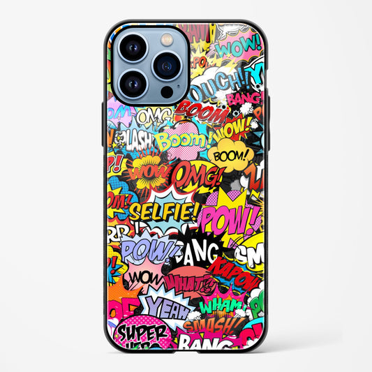 Comic Madness Apple iPhone 14 Pro Glass Gripper Case