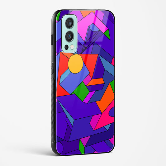 Geometric Chroma OnePlus OnePlus Nord 2 Glass Gripper Case