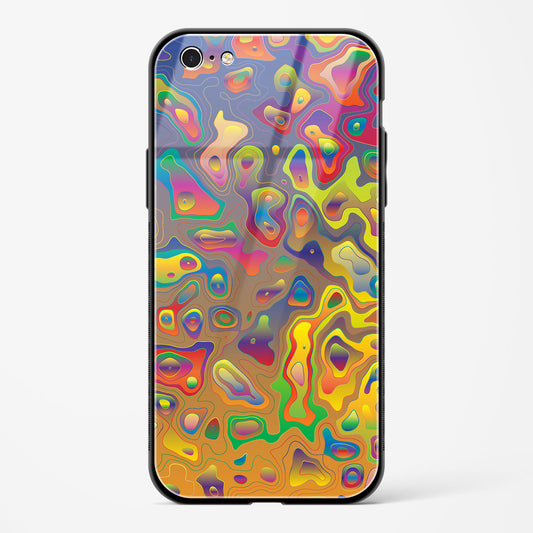 Contour Map Apple iPhone 6s Plus Glass Gripper Case