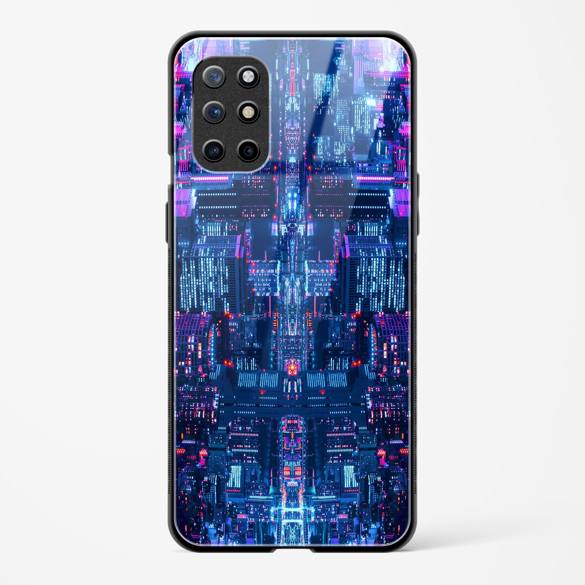 City Glitch OnePlus OnePlus 8T Glass Gripper Case