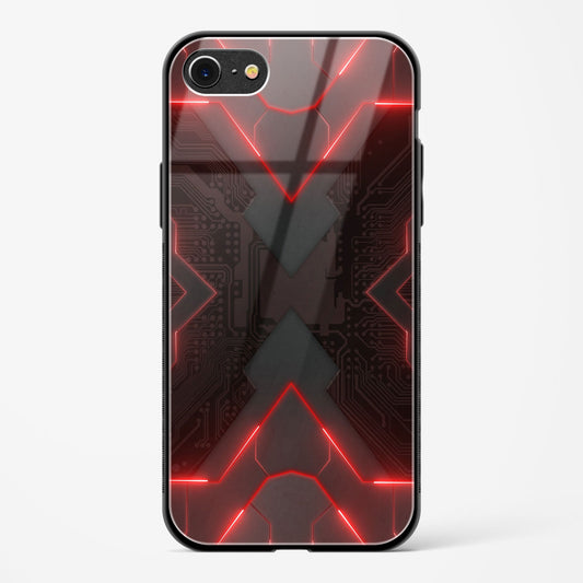 Red Horizon Apple iPhone 8 Glass Gripper Case