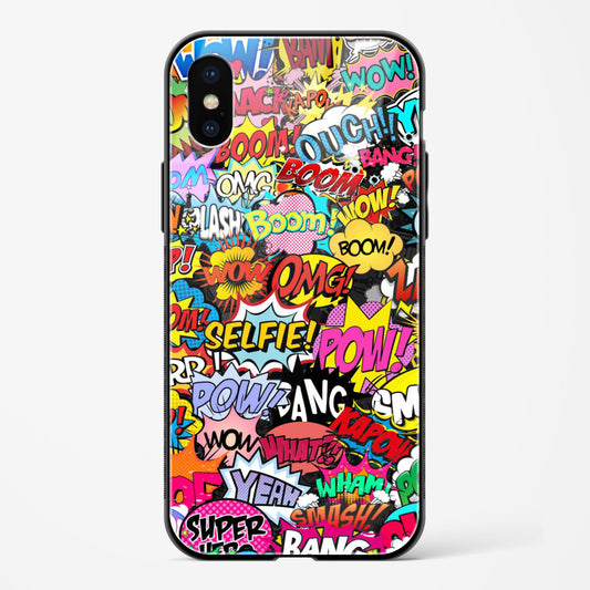 Comic Madness Apple iPhone XS Max Glass Gripper Case