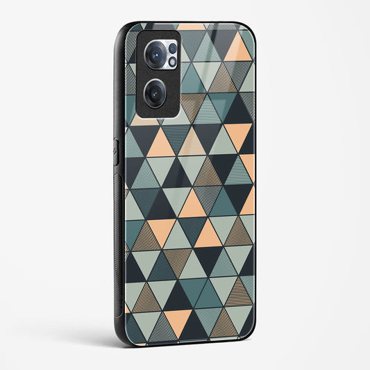 Triangle Mosaic OnePlus OnePlus Nord CE 2 5G Glass Gripper Case