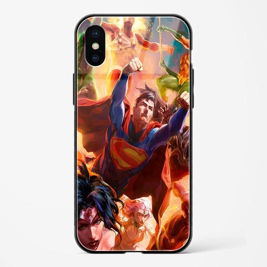 Justice Is Inevitable Apple iPhone XS Glass Gripper Case