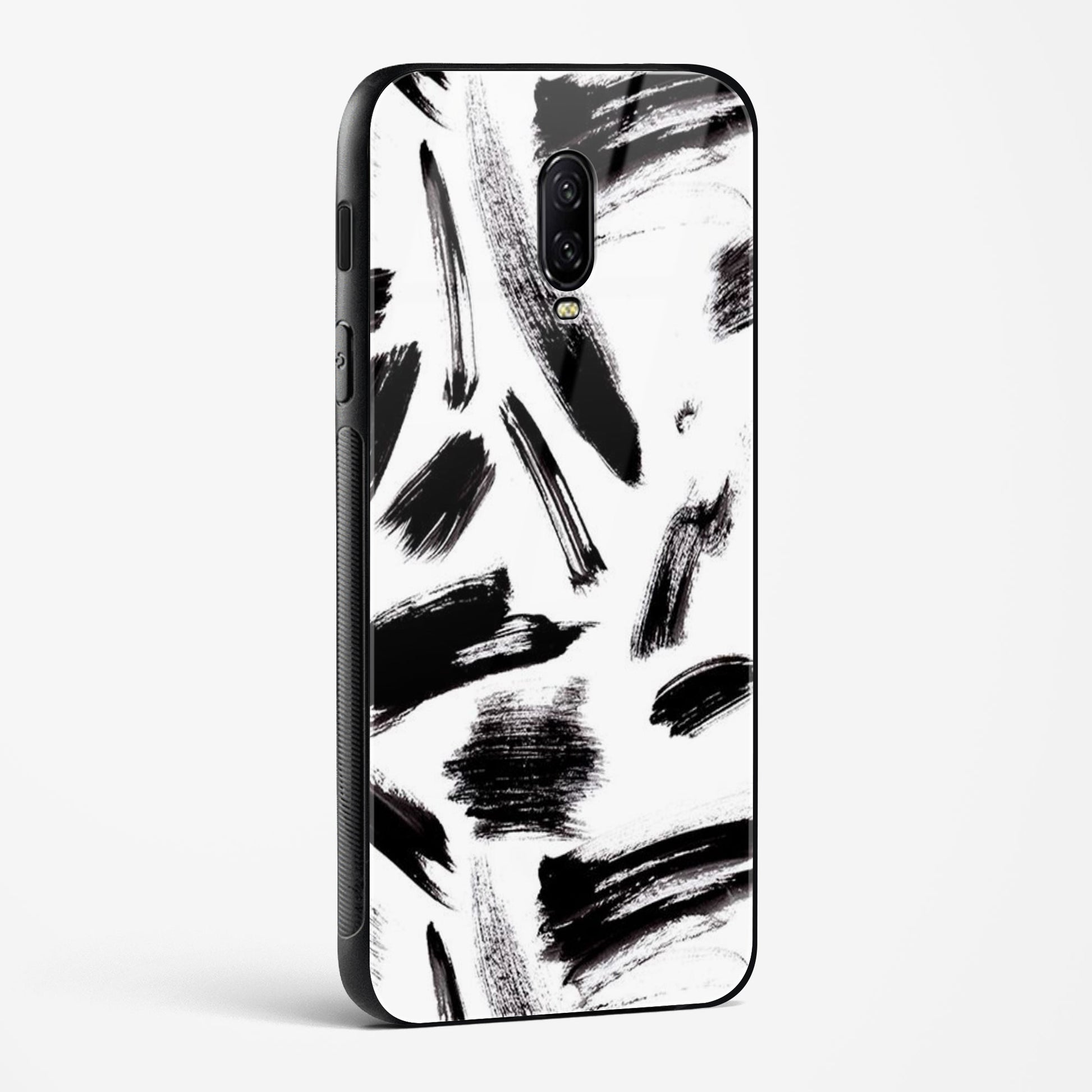 Ink Marks OnePlus OnePlus 6T Glass Gripper Case