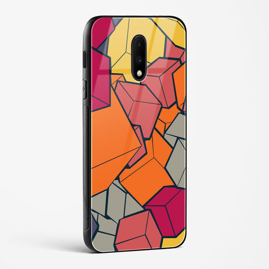 Cubic Blast OnePlus OnePlus 7 Glass Gripper Case