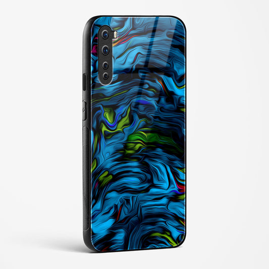 Aquatic Blue OnePlus OnePlus Nord Glass Gripper Case