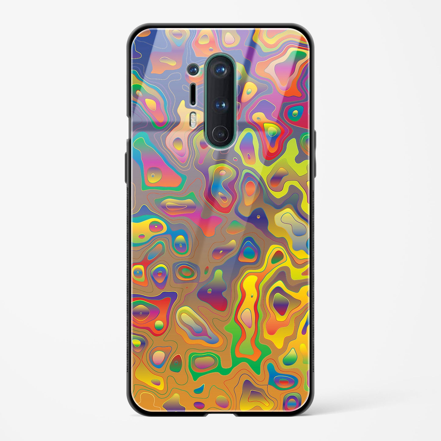 Contour Map OnePlus OnePlus 8 Pro Glass Gripper Case