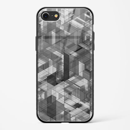 Black Diamond Grid Apple iPhone 7 Glass Gripper Case