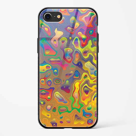 Contour Map Apple iPhone 7 Glass Gripper Case