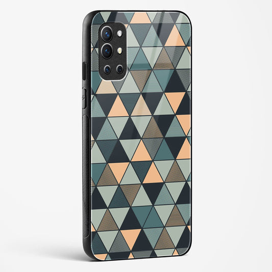 Triangle Mosaic OnePlus OnePlus 9R Glass Gripper Case