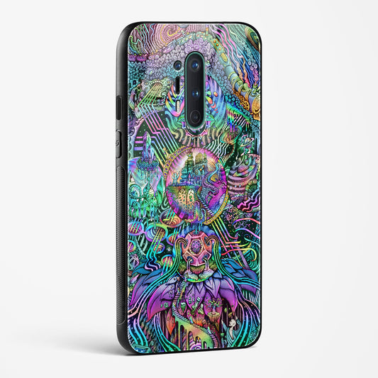 Trippy Galaxy OnePlus OnePlus 8 Pro Glass Gripper Case