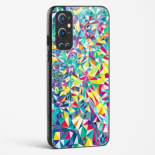 colorful geometric abstract OnePlus OnePlus 9 Pro Glass Gripper Case